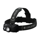 Ledlenser MH8 LED Câble de charge 600 lm IPX4 Noir ( 502156 ) + 1x Batterie + Câble de charge