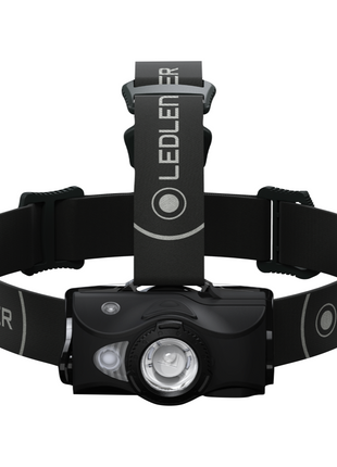 Ledlenser MH8 LED Câble de charge 600 lm IPX4 Noir ( 502156 ) + 1x Batterie + Câble de charge