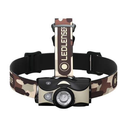 Ledlenser MH8 LED Lampe frontale 600 lm IPX4 Noir / sable ( 502157 ) + 1x Batterie + Câble de charge