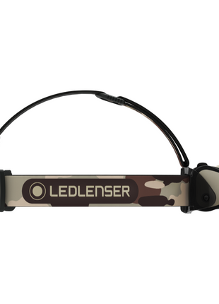 Ledlenser MH8 LED Lampe frontale 600 lm IPX4 Noir / sable ( 502157 ) + 1x Batterie + Câble de charge