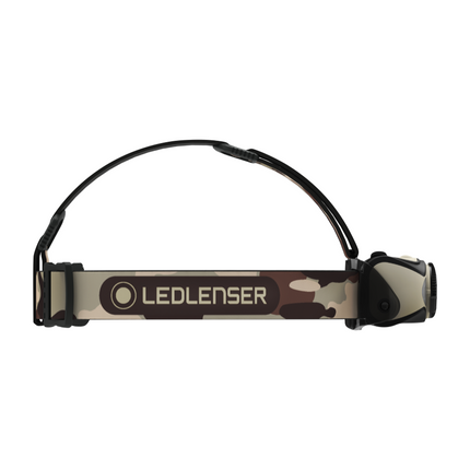 Ledlenser MH8 LED Lampe frontale 600 lm IPX4 Noir / sable ( 502157 ) + 1x Batterie + Câble de charge
