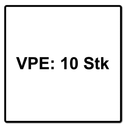 Mirka Abranet Max Disque à lamelles T29 125 mm 22 mm ALOX 80 10 pièces (10x 8896700180) disque dentelé pour aluminium, matériaux composites, peinture