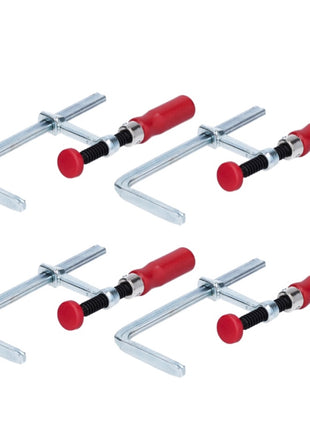 Bessey GTR 12 Pinces de table tout acier avec Pinces à levier 120 / 60 mm - 4 pièces