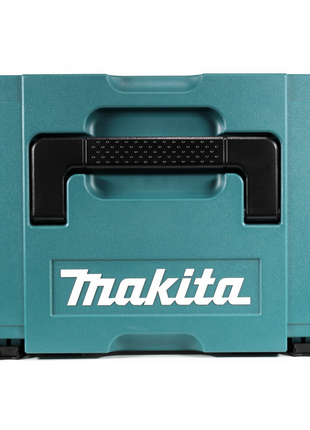 Makita DHP 484 RFJ W Perceuse-visseuse à percussion sans fil 18 V 54 Nm Brushless + 2x Batteries 3,0 Ah + Chargeur + Makpac