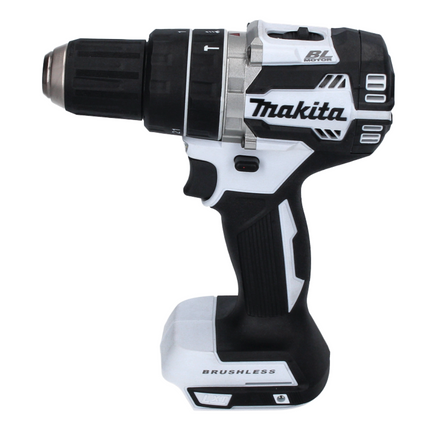 Makita DHP 484 RMJ W perceuse à percussion sans fil 18 V 54 Nm sans balais blanc + 2x batteries 4,0 Ah + chargeur + Makpac
