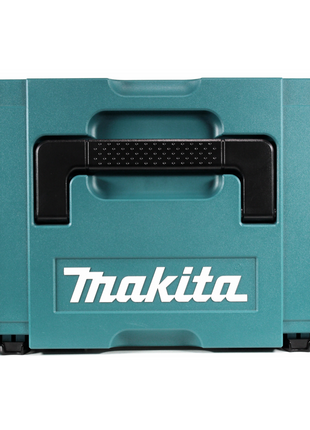 Makita DHP 484 RG1J W Taladro percutor inalámbrico 18 V 54 Nm sin escobillas blanco + 1x batería 6,0 Ah + cargador + Makpac