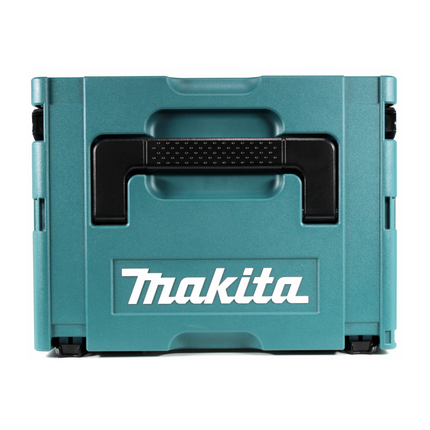 Makita DHP 484 RGJ W Perceuse-visseuse à percussion sans fil 18 V 54 Nm Brushless + 2x Batteries 6,0 Ah + Chargeur + Makpac