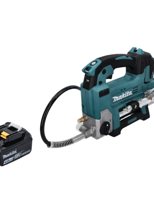 Makita DGP 180 M1 Pompe à graisse sans fil 18 V 690 bar + 1x batterie 4,0 Ah - sans chargeur