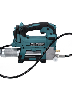 Makita DGP 180 RT1 Pistolet graisseur sans fil 18 V 690 bar + 1x Batterie 5,0 Ah + Chargeur