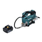 Makita DGP 180 G1 Pistolet graisseur sans fil 18 V 690 bar + 1x Batterie 6,0 Ah - sans chargeur