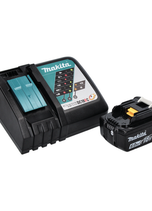 Makita DGP 180 RG1 Pistolet graisseur sans fil 18 V 690 bar + 1x Batterie 6,0 Ah + Chargeur