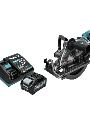 Makita RS002GM1 Scie circulaire sans fil 185mm max. 40V Brushless + 1x Batterie 4,0 Ah + Chargeur