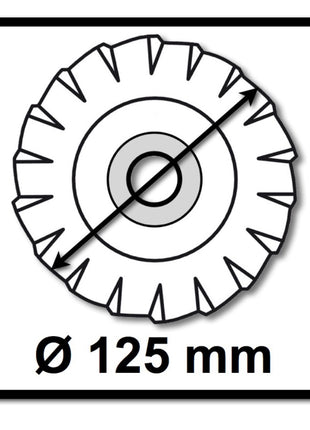 Mirka Abranet Max Flap Disc T29 Set 125 mm 22 mm ALOX 40 40 Stück ( 40x 8896700140 ) Fächerscheibe für Aluminium, Verbundstoffe, Lack - Toolbrothers