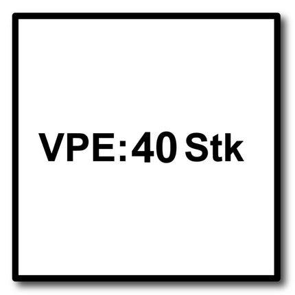 Mirka ABRANET MAX T29 Set de disques à lamelles 125mm, 22 mm, ALOX 120, pour aluminium, composites, peinture, 40 pcs. (40x 8896700112)