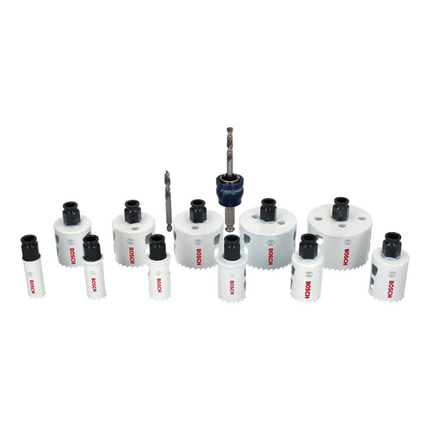 Bosch Progressor for Wood & Metal Set de scies trépans - 14 pcs., Bi Metall HSS  (2608594193)