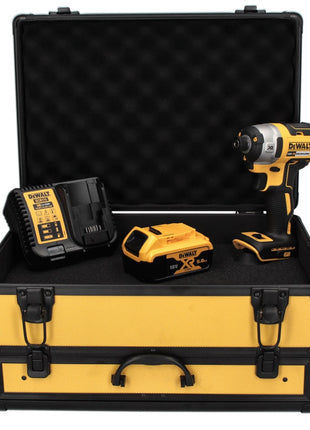 DeWalt DCF 887 P1TX Visseuse à percussion sans fil, sans balai, 205 Nm 18 V + 1x Batterie 5,0 Ah + Chargeur + Coffret TX + Mandrin de 1/4"