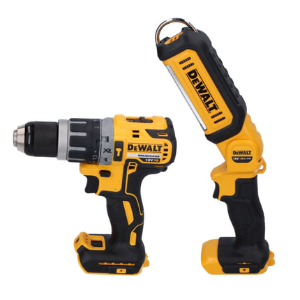 DeWalt DCD 796 P1 TX Perceuse visseuse à percussion sans fil, sans balai - 18 V 70 Nm  + 1x Batterie 5 Ah + Chargeur + Coffret TX + Lampe