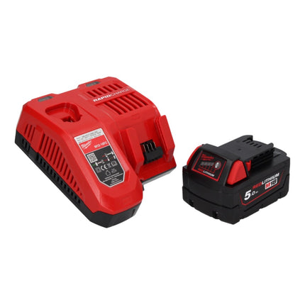 Milwaukee M18 FPD2-501FC TX Perceuse-visseuse à percussion sans fil 135Nm 18V + 1x Batterie 5,0 Ah + Chargeur + Coffret TX