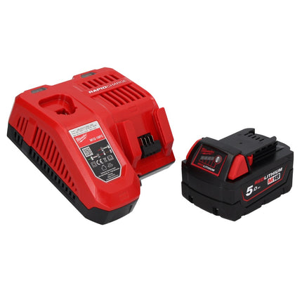 Milwaukee M18 BLID2-501FC TX Visseuse à percussion sans fil 180Nm 1/4" 18V Brushless + 1x Batterie 5,0 Ah + Chargeur + Coffret TX