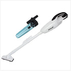 Aspirador inalámbrico Makita DCL 180 ZW 18 V blanco + 1x accesorio separador ciclónico - sin batería, sin cargador