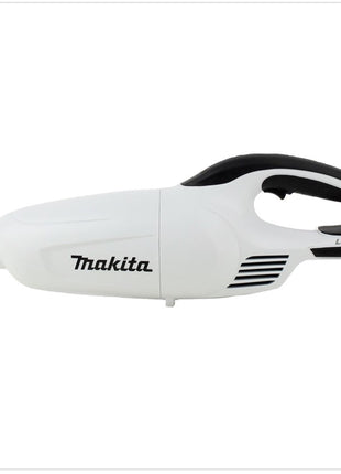 Aspirador inalámbrico Makita DCL 180 ZW 18 V blanco + 1x accesorio separador ciclónico - sin batería, sin cargador