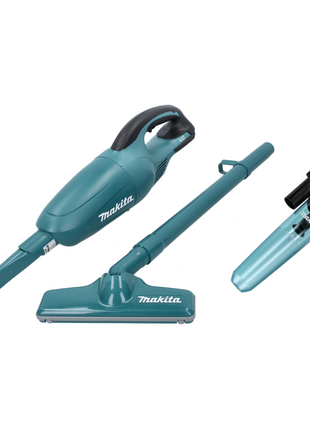 Makita DCL 180 Z Aspirateur sans fil 18 V - vert + 1x Collecteur Cyclone noir sans mécanisme - sans batterie, sans chargeur