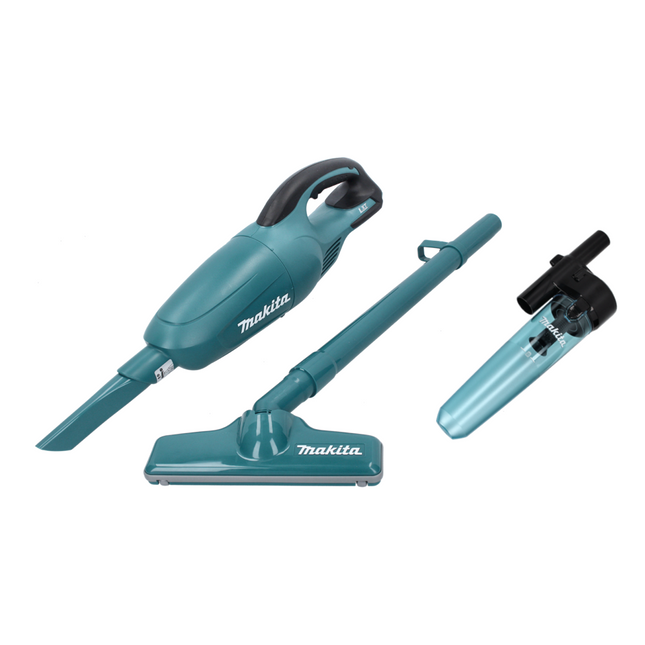 Makita DCL 180 Z Aspirateur sans fil 18 V - vert + 1x Collecteur Cyclone noir sans mécanisme - sans batterie, sans chargeur