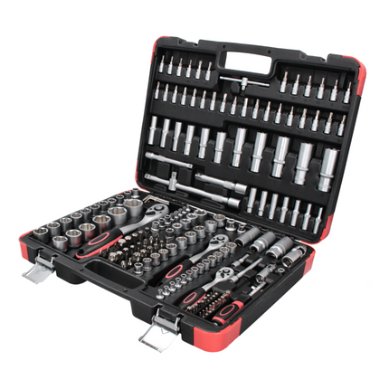 BGS technic Jeu de Clés à douille - 172 pièces. ( 2283 ) Entraînement 6,3 mm ( 1/4" ) 10 mm ( 3/8" ) 12,5 mm ( 1/2" )