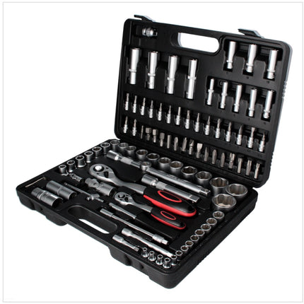 BGS technic Jeu de clés à douille Jeu d'embouts 6.3 mm 1/4" + 12.5 mm 1/2" - 94 pièces ( 2296 )