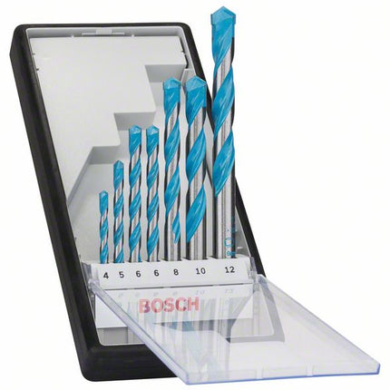 Bosch 7 tlg. Multi Construction Mehrzweckbohrer-Set CYL-9 Robust Line 4 - 12 mm ( 2607010543 ) - Toolbrothers