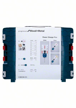 Set de scies cloches sanitaires BIM Progressor Bosch 11 pièces ( 2608594271 ) 22 / 25 / 30 / 35 / 40 / 51 / 68 / 83 mm