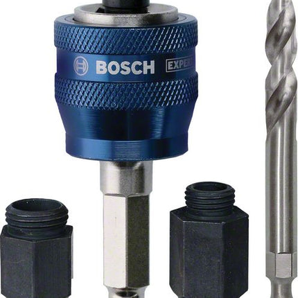 Bosch Power Change Plus Starter Set d' adaptateur 7,15 x 85 mm + Forets HSS-G à queue six pans - Multimatériaux - Carbure  (2608599010)