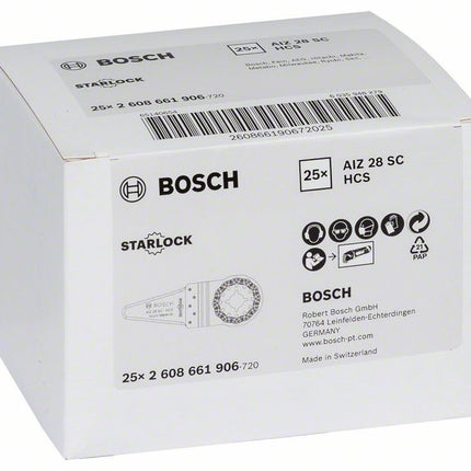 Bosch HCS AIZ 28 SC Universal Fugenschneider Starlock 28 x 40 mm 25 Stk. ( 2608661906 ) für Silikon - Toolbrothers