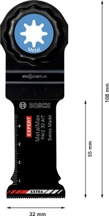 Bosch EXPERT Lames de scie plongeante PAIZ 32 AIT Starlock Plus 32 x 50 mm - 1 pièce (2608900119)