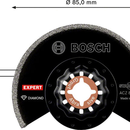 Bosch EXPERT ACZ 85 RD4 Lames de scie segment diamant Starlock 85 mm - 10 pièces