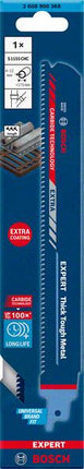 Bosch Expert Lame de scie sabre S 1155 CHC Thick Tough Metal 225 mm (2608900368)