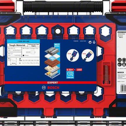 Bosch Expert Tough Material Lochsägen Set 22 - 68 mm 9 tlg. ( 2608900446 ) Carbide Universal - Toolbrothers