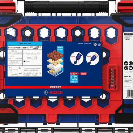 Bosch EXPERT Scies cloche - matériel de construction 60 mm (20/22/25/32/35/40/44/51/60/68/76 mm)
