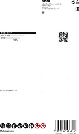 Disque à tronçonner Bosch Expert Diamond Metal Wheel 180 x 22,23 mm (2608900535) Technologie Diamant