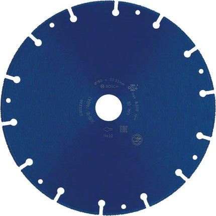 Disque à tronçonner Bosch Expert Diamond Metal Wheel 180 x 22,23 mm (2608900535) Technologie Diamant