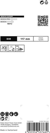 Bosch EXPERT Hardwood 2 side clean Lame de scie sauteuse T 308 BF, 117 mm, Bi-métal, 5 pcs. (2608900544)