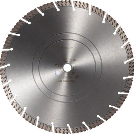 Bosch Expert MultiMaterial Disque à tronçonner diamanté, 350 x 3,3 x 25,40 mm, Diamond Technology -  pour scies sur table / scies à essence (2608900666)