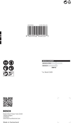 Bosch EXPERT C470 Feuille abrasive, 100x150mm, 7 trous, G120, pour ponceuses Multi, 10 pcs. (2608901117)