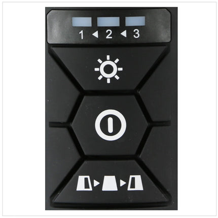 Makita DML 810 RF Lampe LED sans fil 18 / 36 V ( 2 x 18 V ) 5500 lm IP54 + 2 batteries 3,0 Ah + chargeur