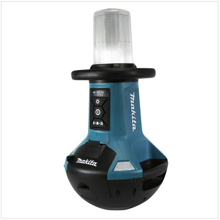 Lampe LED sans fil Makita DML 810 PF 18 / 36 V ( 2 x 18 V ) 5500 lm IP54 + 2 batteries 3,0 Ah + double chargeur