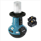 Makita DML 810 M Lampe LED sans fil 18 / 36 V ( 2 x 18 V ) 5500 lm IP54 + 2x batterie 4,0 Ah - sans chargeur