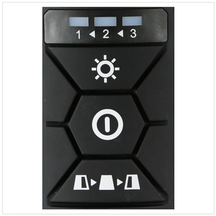 Makita DML 810 M Lampe LED sans fil 18 / 36 V ( 2 x 18 V ) 5500 lm IP54 + 2x batterie 4,0 Ah - sans chargeur