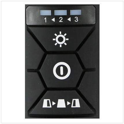 Makita DML 810 RT Lampe LED sans fil 18 / 36 V ( 2 x 18 V ) 5500 lm IP54 + 2 batteries 5,0 Ah + chargeur