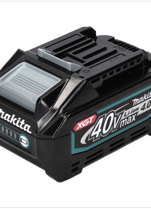 Makita UR 003 GM101 débroussailleuse à batterie 40 V brushless IPX4 + batterie 4,0 Ah + bandoulière + tête de couteau + tête de fil + couteau à mouche + sac - sans chargeur