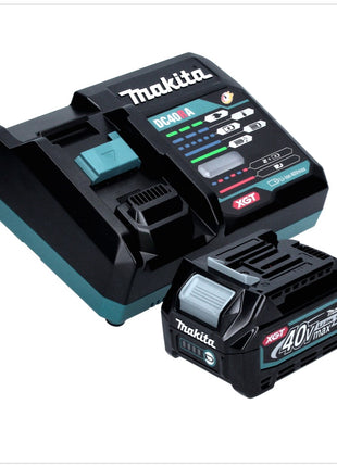 Makita RS001GD1 Scie circulaire sans fil 40V max. 185mm Brushless + 1x Batterie 2,5Ah + Chargeur